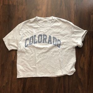 Brandy Melville Cropped Tee